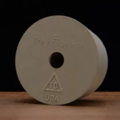 #10 DRILLED RUBBER STOPPER For PET Carboys and Fermonster White Gum Bung from Vintage Shop