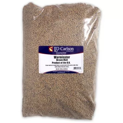 10lb-warminster-english-brown-malt-45l-uncrushed-1584b 10LB WARMINSTER ENGLISH BROWN MALT 45L Uncrushed 1584B