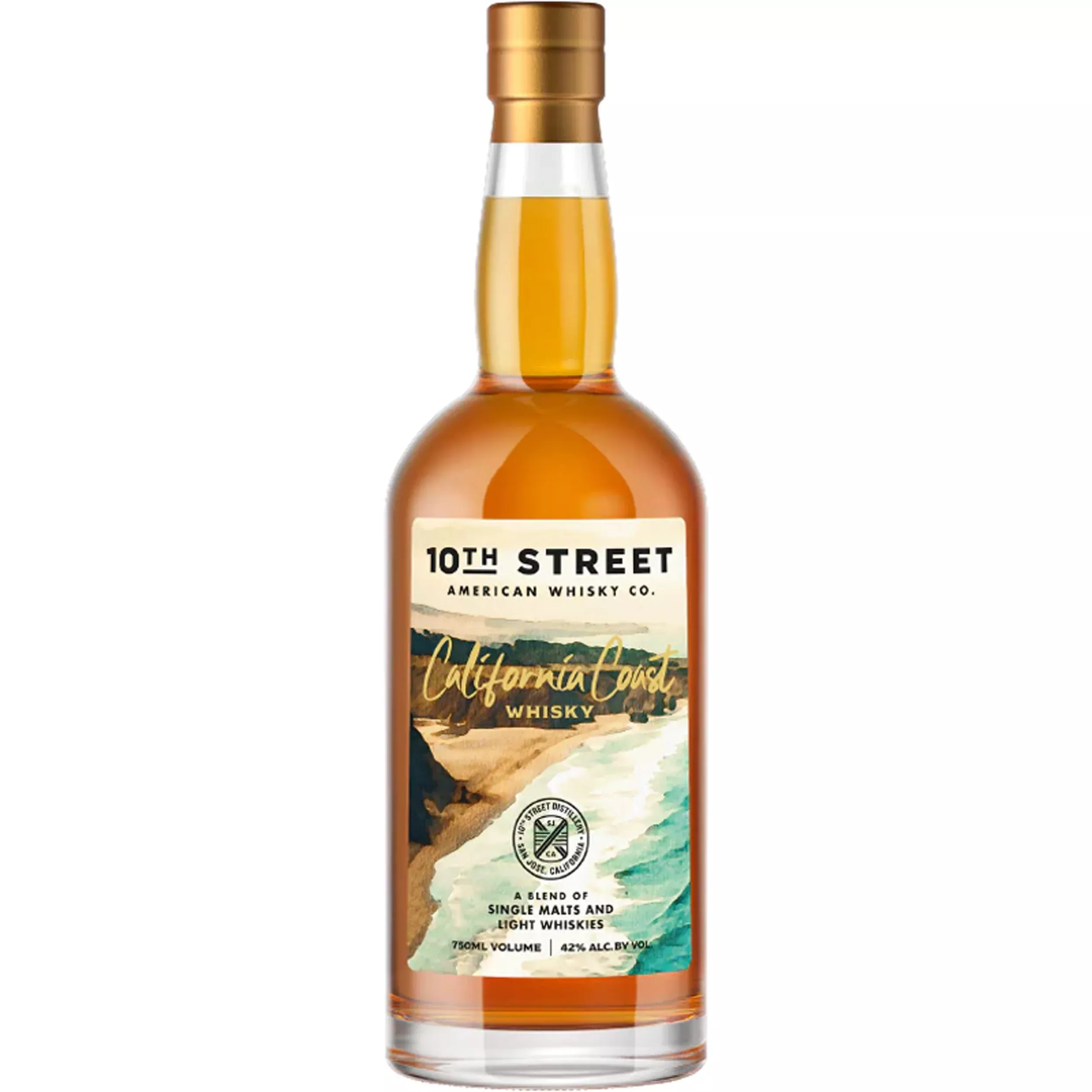 10th-street-california-coast-blend-whiskey 10th Street 'California Coast Blend' Whiskey