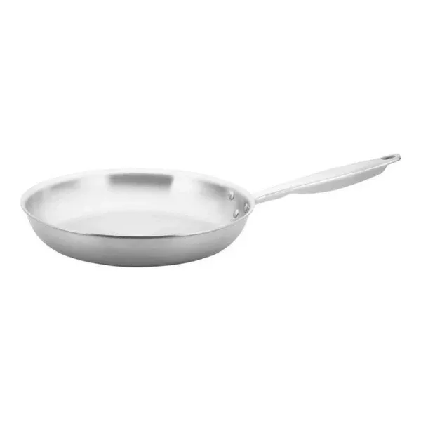 12-stainless-steel-fry-pan-each 12" Stainless Steel Fry Pan each