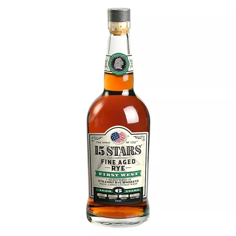 15-stars-first-west-straight-rye-whiskey 15 Stars First West Straight Rye Whiskey