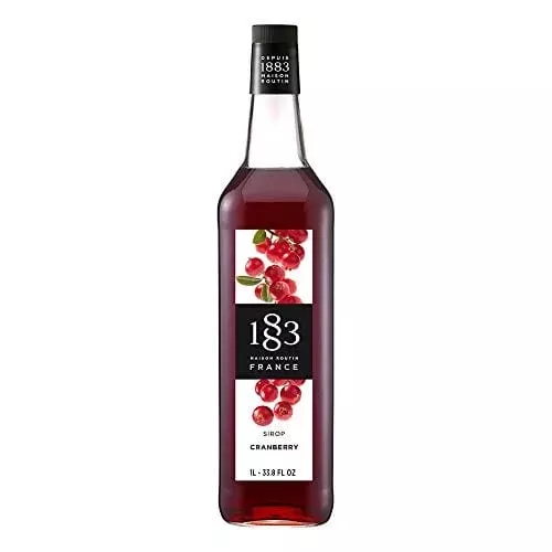 1883 Maison Routin Cranberry Syrup (1L)