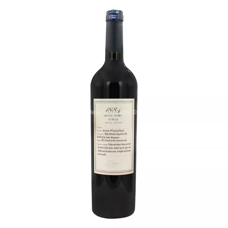 1884-reserve-syrah-wine-750ml 1884 Reserve Syrah Wine 750ml