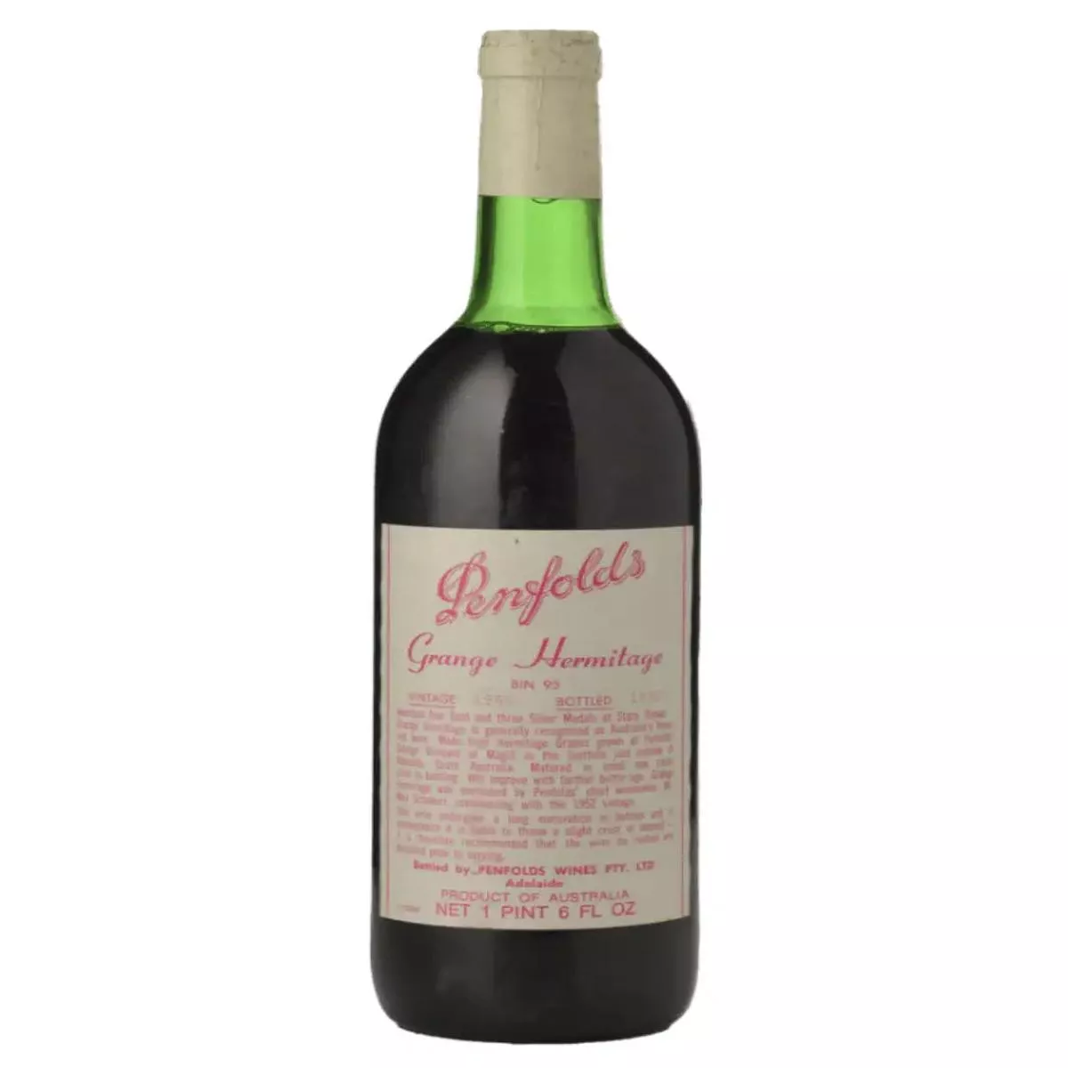 1969-penfolds-bin-95-grange-shiraz-750ml 1969 Penfolds Bin 95 Grange Shiraz 750ml