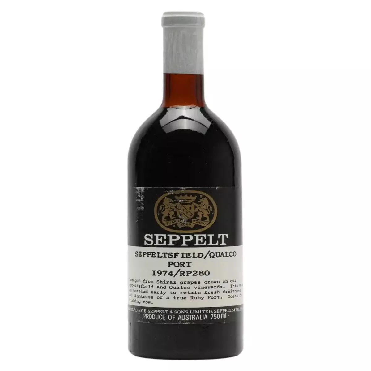 1974-seppelt-rp280-vintage-para-liqueur-port-750ml 1974 Seppelt RP280 Vintage Para Liqueur Port 750ml