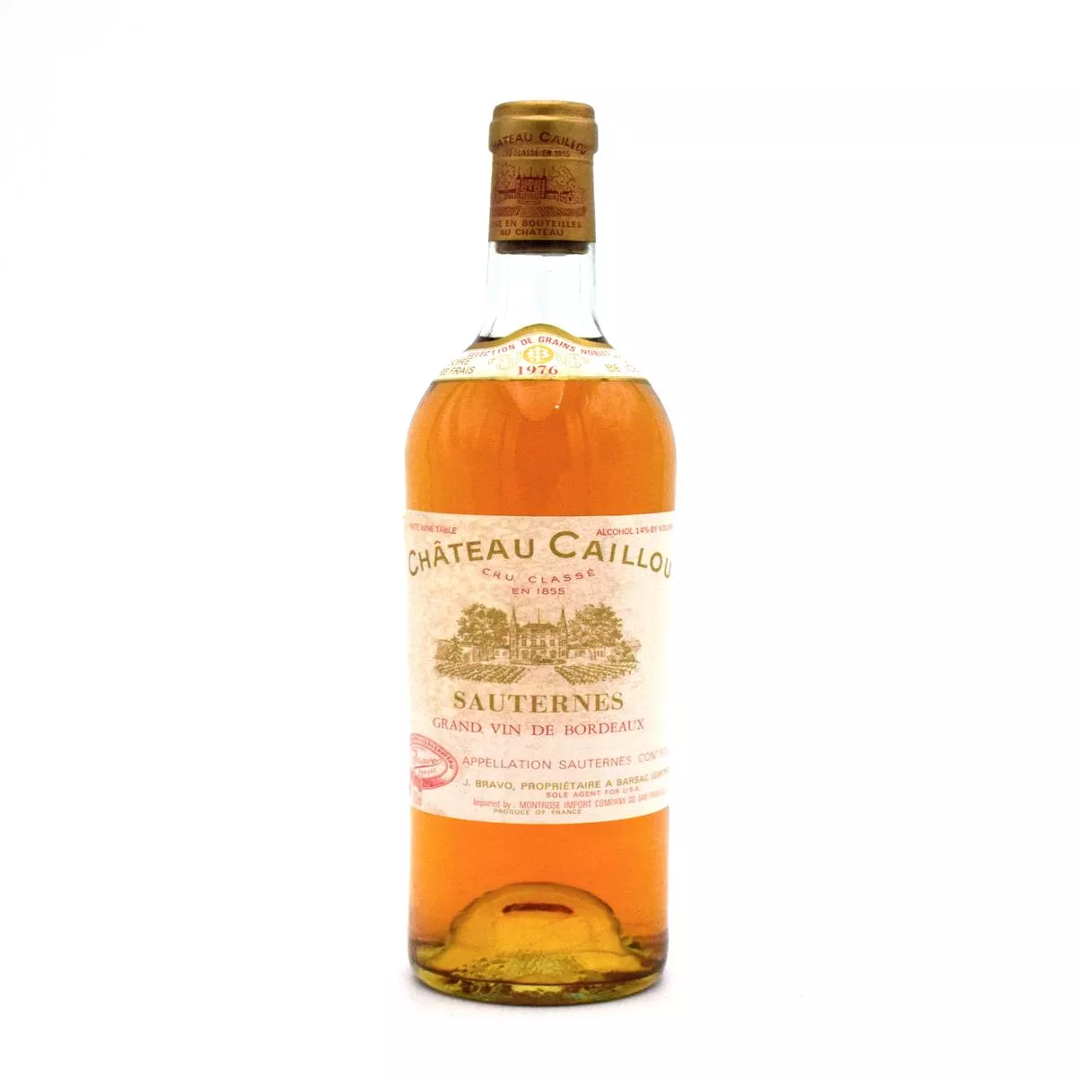 1976-chateau-caillou-sauternes 1976 Chateau Caillou Sauternes