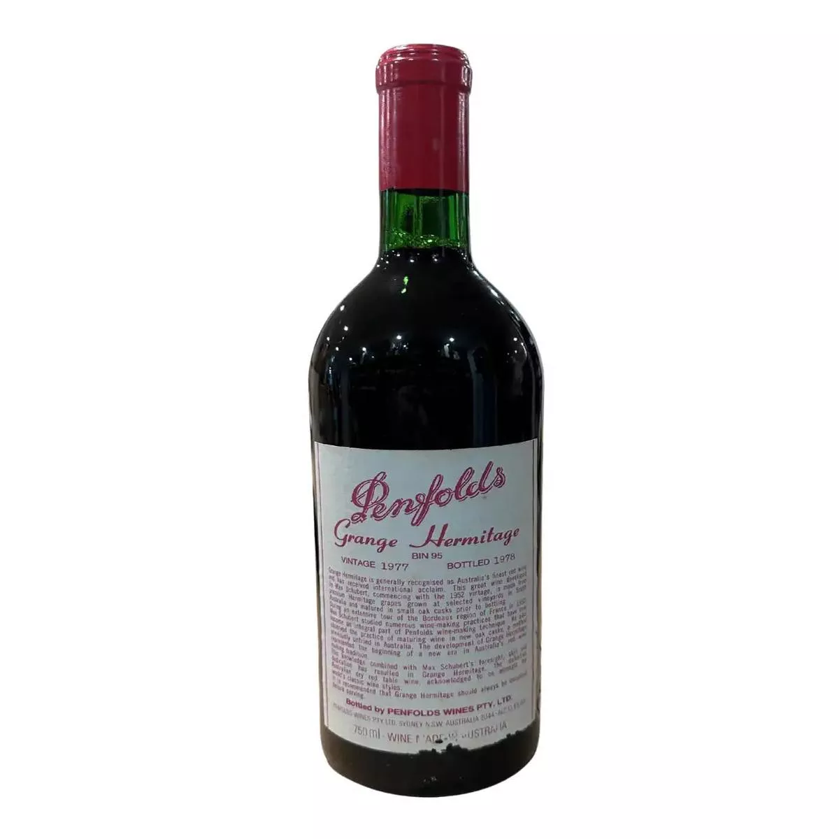1977-penfolds-bin-95-grange-shiraz-750ml 1977 Penfolds Bin 95 Grange Shiraz 750ml