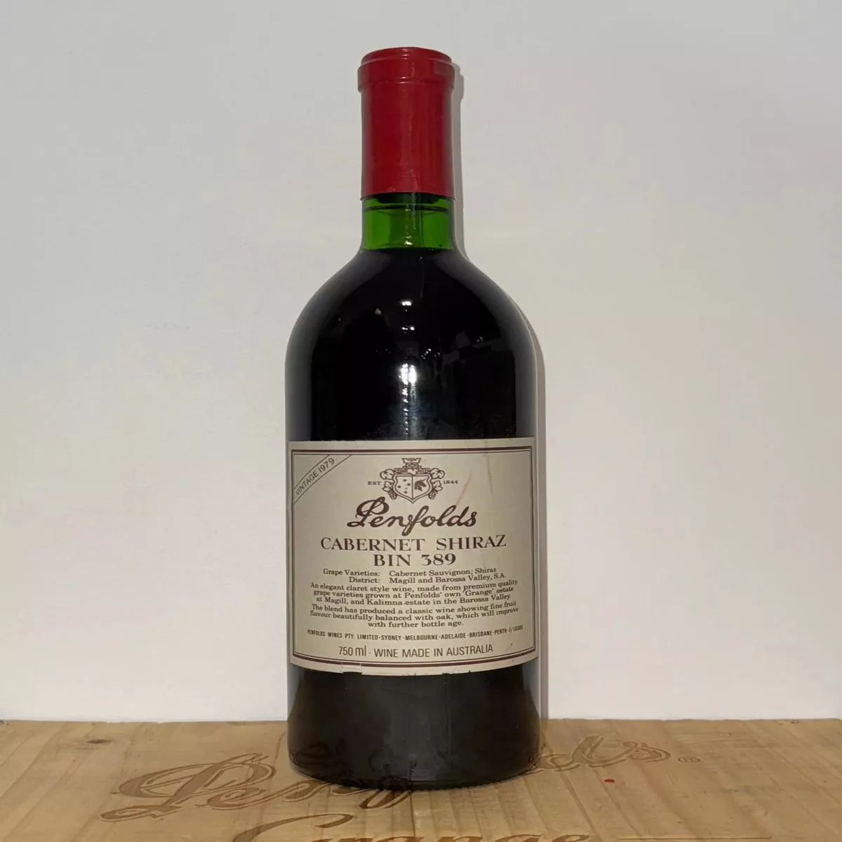 1979-penfolds-bin-389-cabernet-shiraz-750ml 1979 Penfolds Bin 389 Cabernet Shiraz 750ml