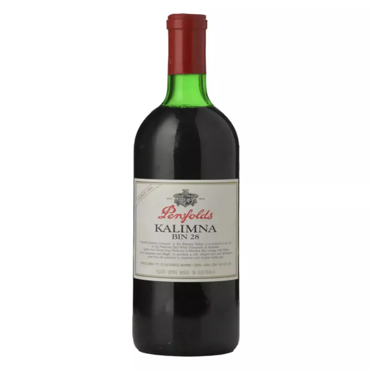 1984-penfolds-bin-28-kalimna-shiraz-750ml 1984 Penfolds Bin 28 Kalimna Shiraz 750ml
