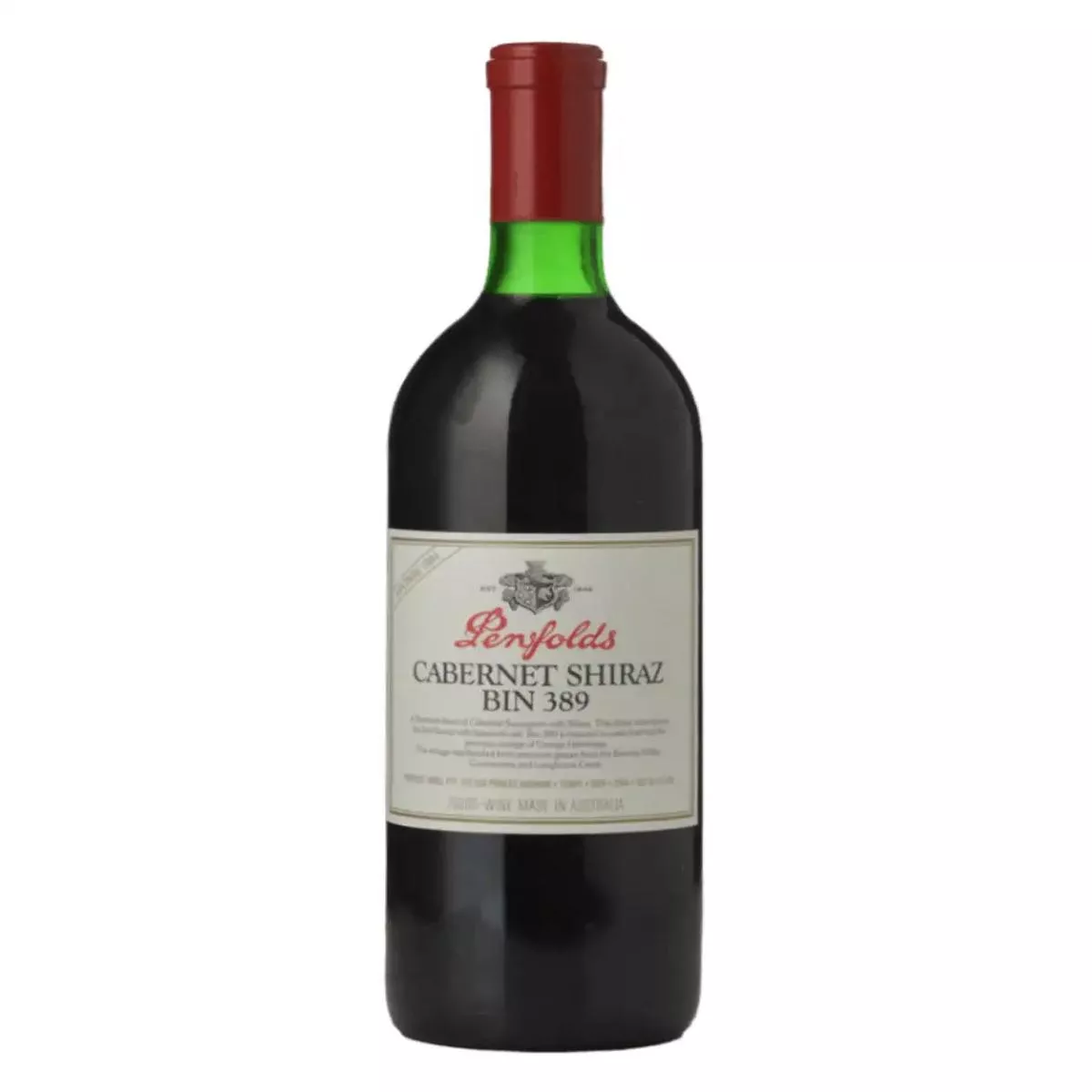 1984-penfolds-bin-389-cabernet-shiraz-750ml 1984 Penfolds Bin 389 Cabernet Shiraz 750ml