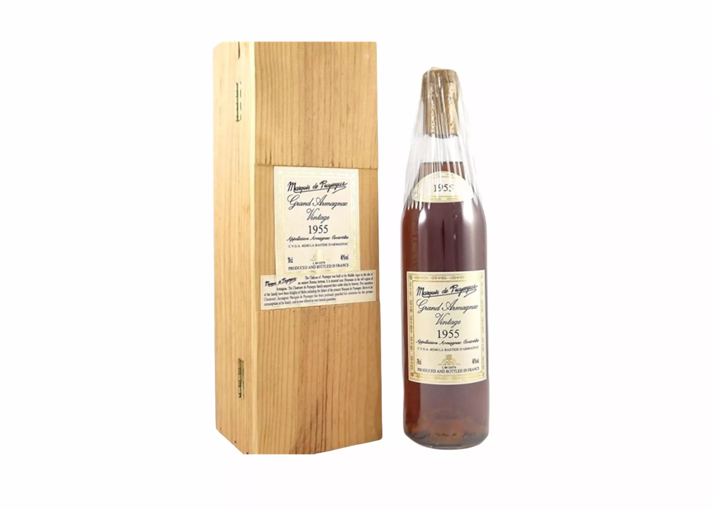 1986-marquis-de-puysegur-vintage-armagnac-750ml 1986 Marquis de Puysegur Vintage Armagnac 750ml