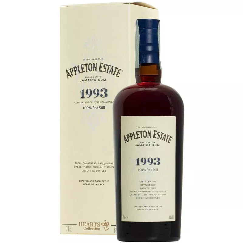 1993-appleton-estate-hearts-collection-rum-750ml 1993 Appleton Estate Hearts Collection Rum 750ml