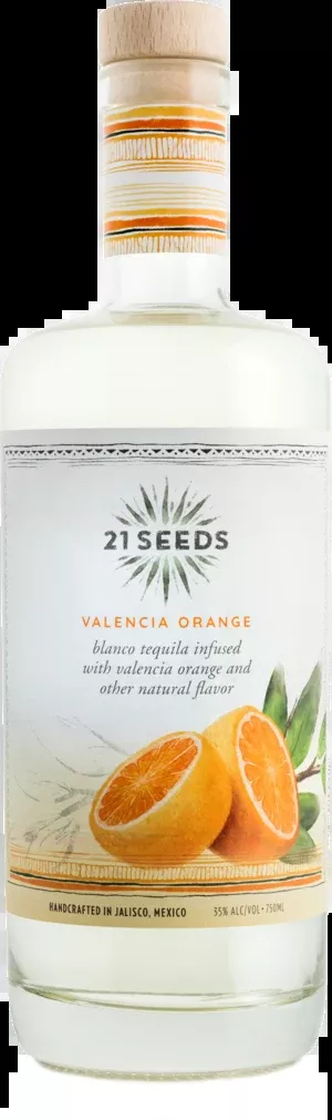 21-seeds-tequila-valencia-orange-750ml 21 SEEDS TEQUILA VALENCIA ORANGE 750ML