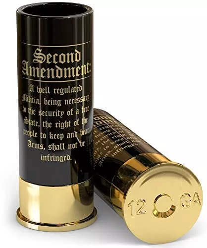 2nd-amendment-12-gauge-shot-glasses-set-4-american-owned-veteran-operated-unique 2nd Amendment 12 Gauge Shot Glasses - Set of 4 - American Owned Veteran Operated - Unique Patriotic One of a Kind Shot Glass