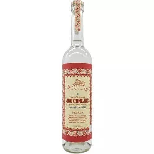 400 Conejos Cuishe Oaxaca EspadÃ­n Mezcal Artesanal Joven 100% Agave