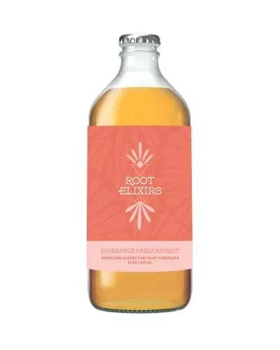 6-root-elixirs-pineapple-passionfruit-sparkling-mixer-12oz 6 Root Elixirs Pineapple Passionfruit Sparkling Mixer 12oz