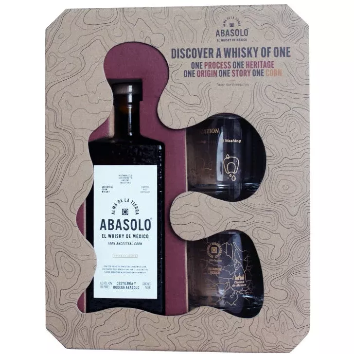 abasolo-ancestral-corn-whiskey-gift-set Abasolo Ancestral Corn Whiskey Gift Set