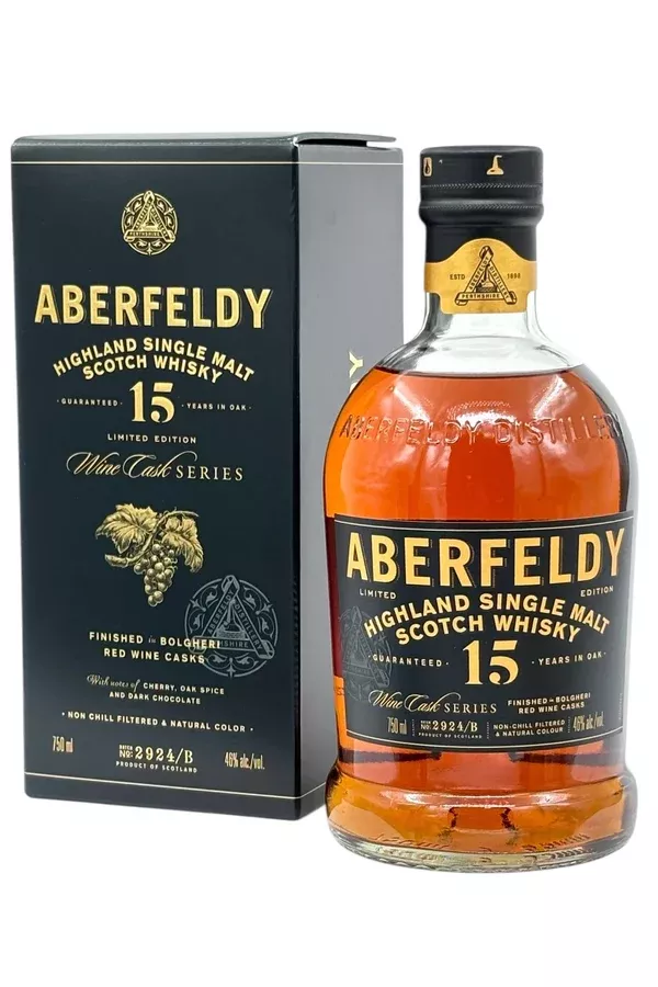 aberfeldy-15-year-bolgheri-red-wine-cask-finish-single-malt-scotch-whisky-limite Aberfeldy 15 Year Bolgheri Red Wine Cask Finish Single Malt Scotch Whisky Limited Edition