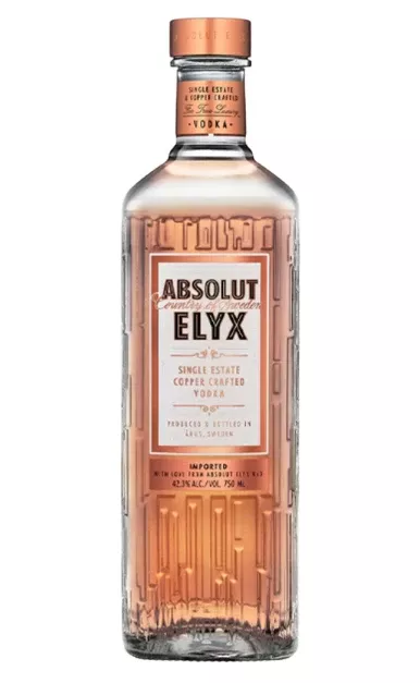absolut-vodka-elyx-single-estate-handcrafted-sweden-750ml ABSOLUT VODKA ELYX SINGLE ESTATE HANDCRAFTED SWEDEN 750ML