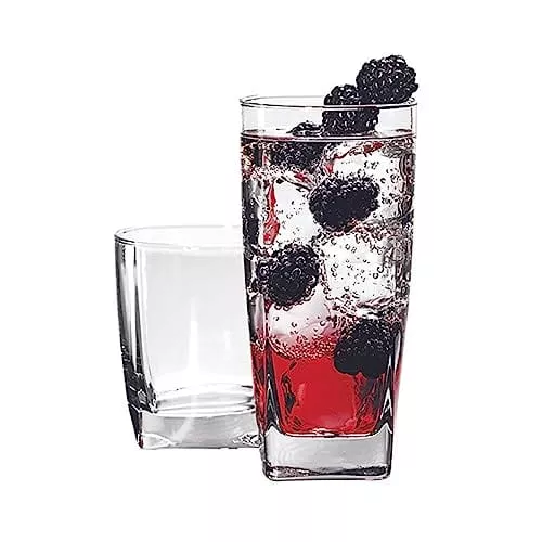 anchor-hocking-rio-drinking-glasses-set-16-rocks-tumbler-glasses Anchor Hocking Rio Drinking Glasses Set of 16, Rocks and Tumbler Glasses