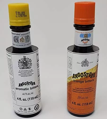 angostura-aromatic-bitters-orange-bitters-4-fl-oz-set Angostura Aromatic Bitters and Orange Bitters 4 Fl. oz. Set.