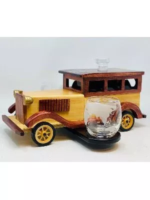 Antique Car American Bourbon Gift Pack