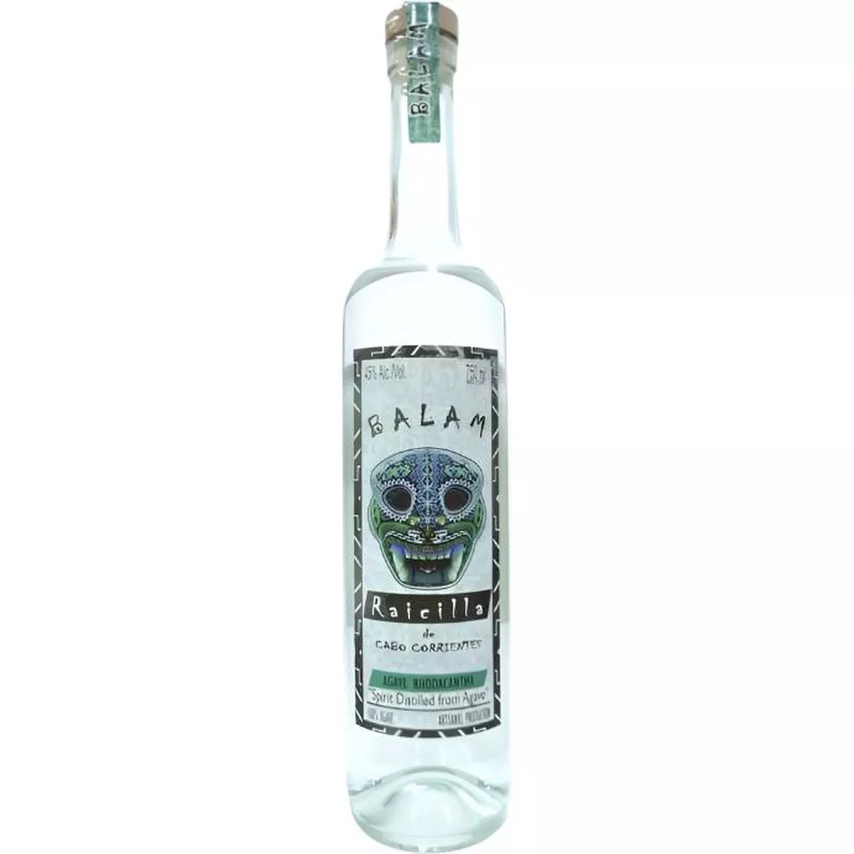 Balam Raicilla de Cabo Corrientes Green Label Stored in Crystal Mezcal