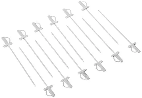 barfly-cocktail-picks-sword-top-stainless Barfly Cocktail Picks, Sword Top, Stainless
