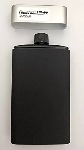 binocktails-bev-bank-hidden-power-bank-flask-holds-approximately-8-oz-235-ml Binocktails BEV-Bank Hidden Power Bank Flask - Holds Approximately 8 oz. (235 ml)