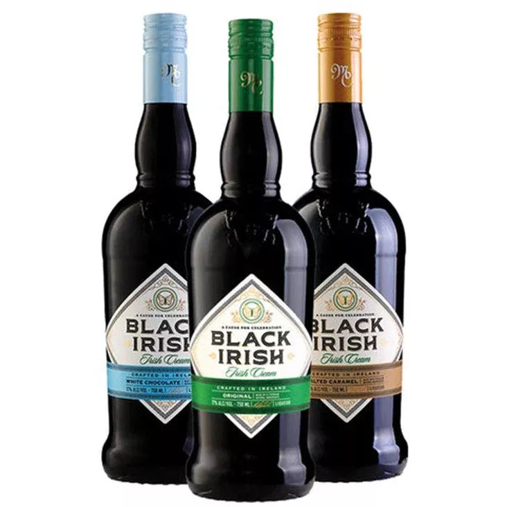 black-irish-cream-salted-caramel-white-chocolate-cream-liqueur Black Irish Cream & Salted Caramel & White Chocolate Cream Liqueur
