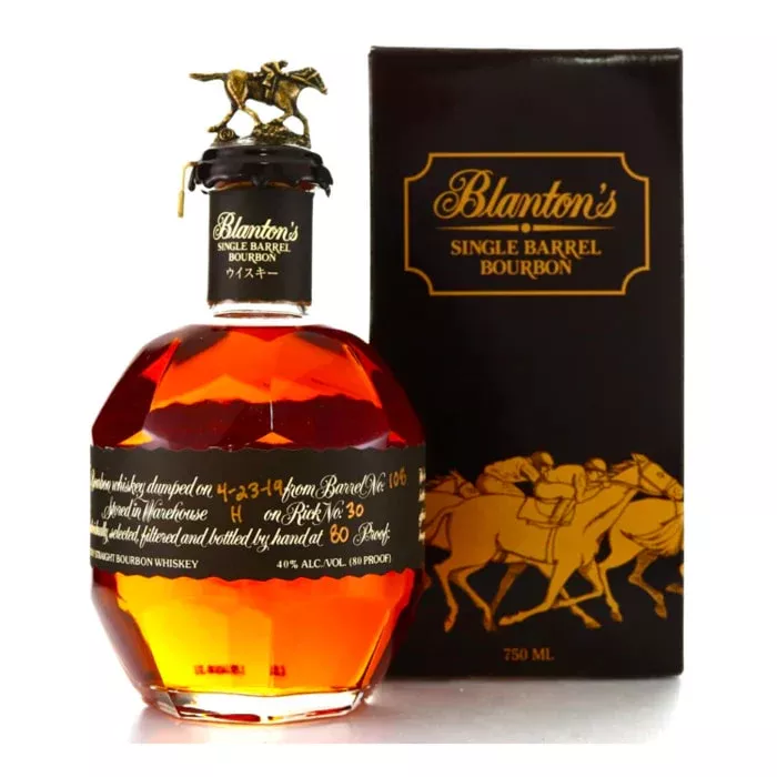 blanton-s-black-single-barrel-kentucky-straight-bourbon-whiskey-750ml Blanton's Black Single Barrel Kentucky Straight Bourbon Whiskey 750ml