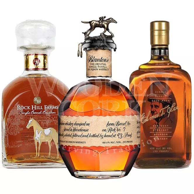 blanton-s-bourbon-rock-hill-farms-bourbon-elmer-t-lee-bourbon-bundle Blanton's Bourbon & Rock Hill Farms Bourbon & Elmer T. Lee Bourbon Bundle