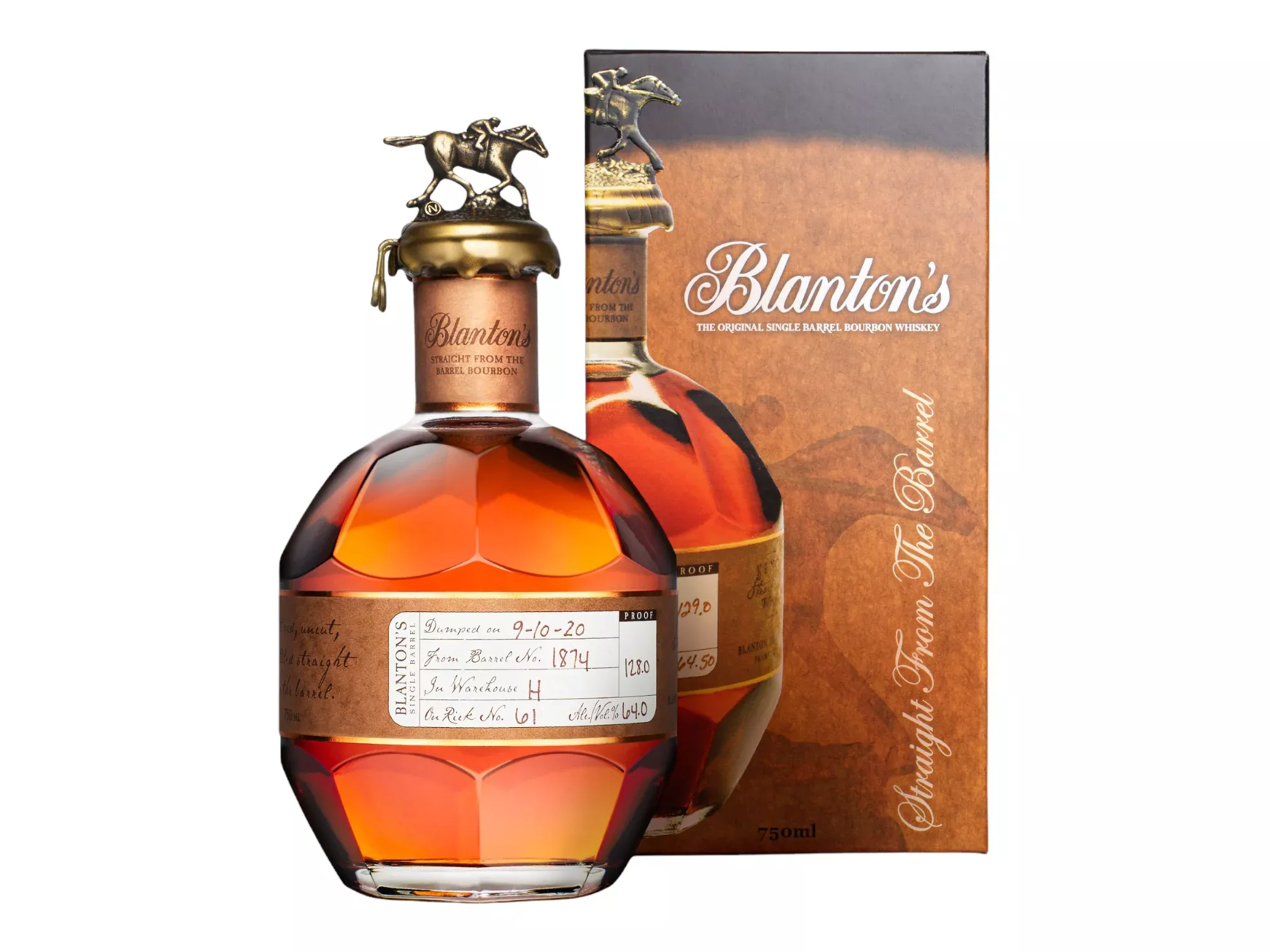 blanton-s-straight-from-barrel-kentucky-straight-bourbon-whiskey-750ml Blanton's Straight From The Barrel Kentucky Straight Bourbon Whiskey 750ml