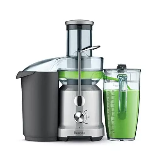 breville-juice-fountain-cold-juicer-silver-bje430sil Breville Juice Fountain Cold Juicer, Silver, BJE430SIL