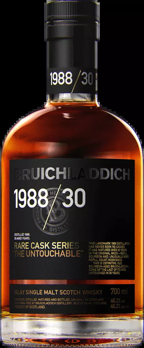 bruichladdich-scotch-single-malt-rare-cask-series-30yr-1988-750ml BRUICHLADDICH SCOTCH SINGLE MALT RARE CASK SERIES 30YR 1988 750ML