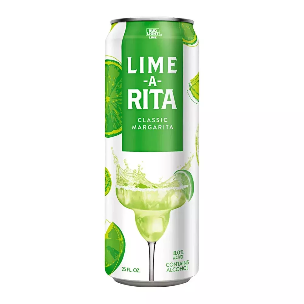 Bud Light Lime Ritas Lime-A-Rita Classic Margarita Can 25-Oz