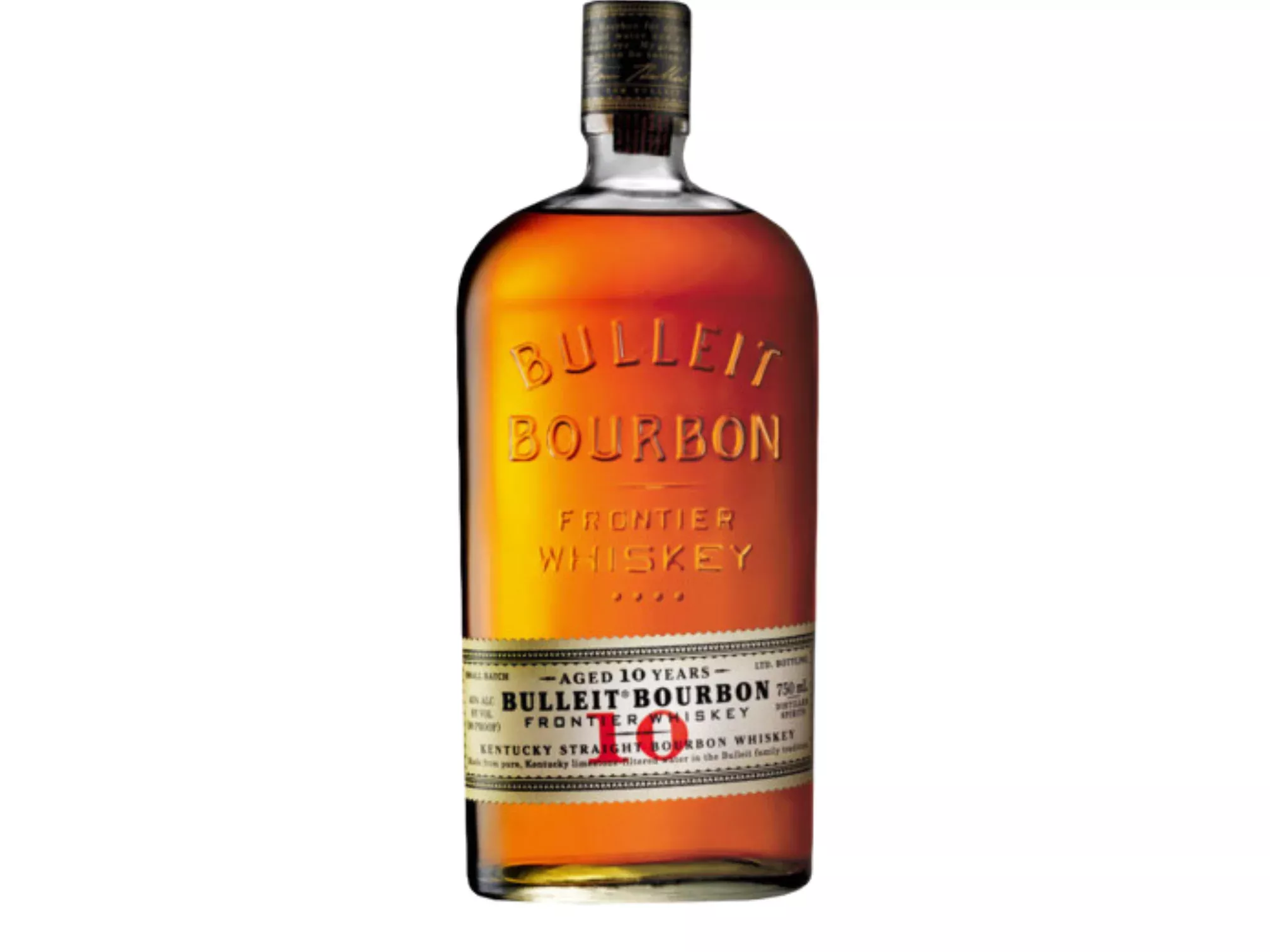 bulleit-aged-10-year-old-straight-bourbon-frontier-whiskey-750ml Bulleit Aged 10 Year Old Straight Bourbon Frontier Whiskey 750ml