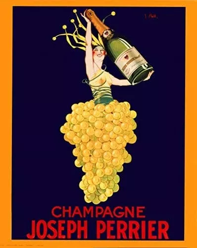 champagne-joseph-perrier-poster-16-x-20 Champagne Joseph Perrier Poster 16" x 20"