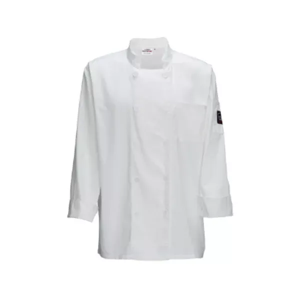 Chef Coat Wh M 1 ea