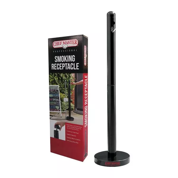 chef-master-smoking-receptacle-black-41-each Chef Master Smoking Receptacle Black 41" each
