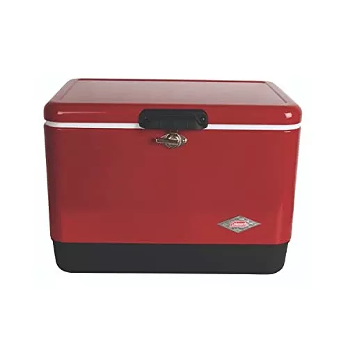 coleman-cooler-steel-belted-cooler-keeps-ice-up-to-4-days-54-quart-cooler-campin Coleman Cooler | Steel-Belted Cooler Keeps Ice Up to 4 Days | 54-Quart Cooler for Camping, Barbecues, Tailgating & Outdoor Activities
