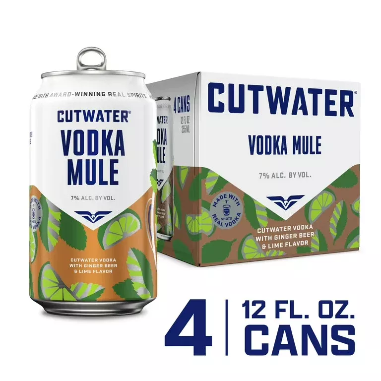 cutwater-spirits-vodka-mule-12-oz-can-4-pack Cutwater Spirits Vodka Mule 12-Oz Can 4-Pack