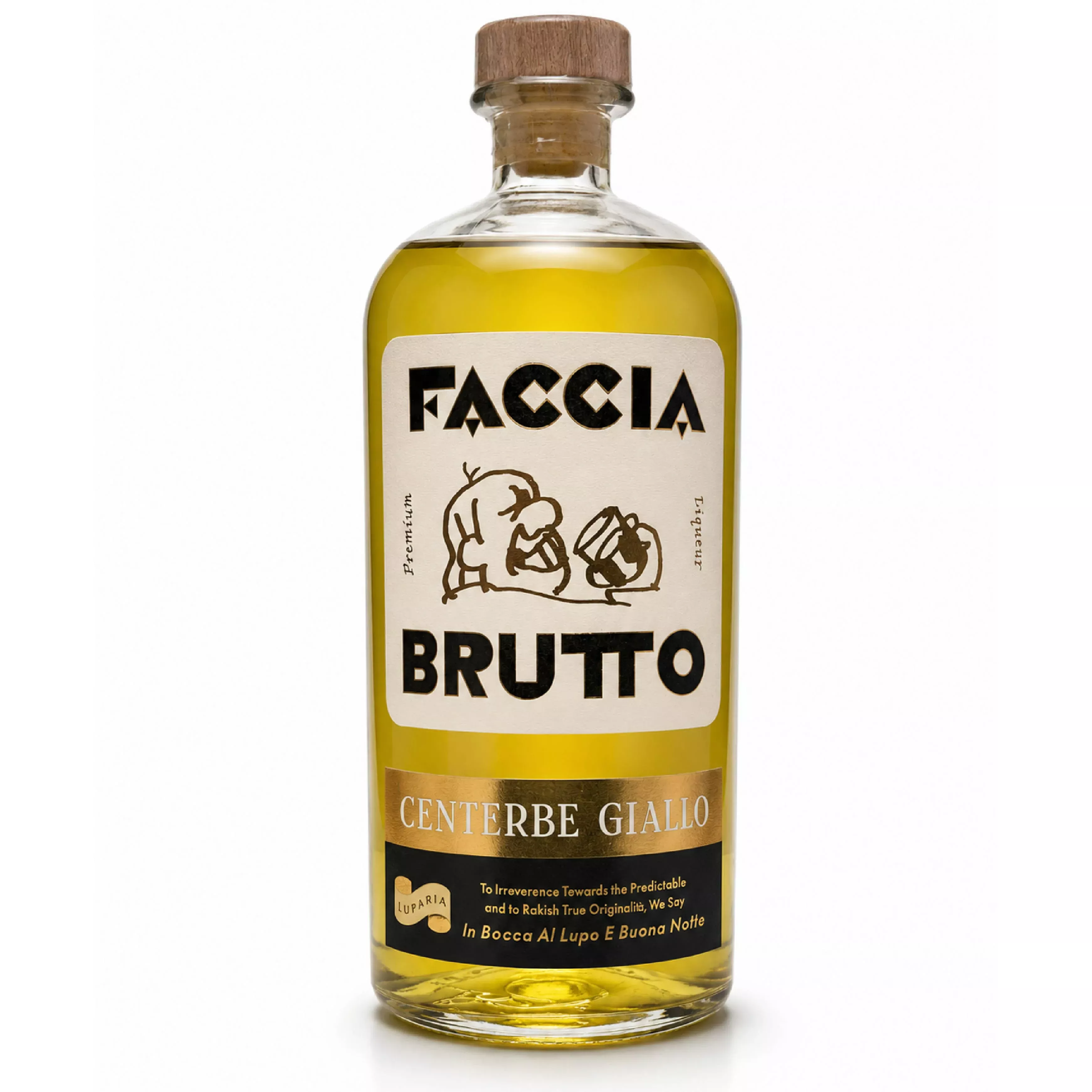 Faccia Brutto Centerbe Giallo Liqueur