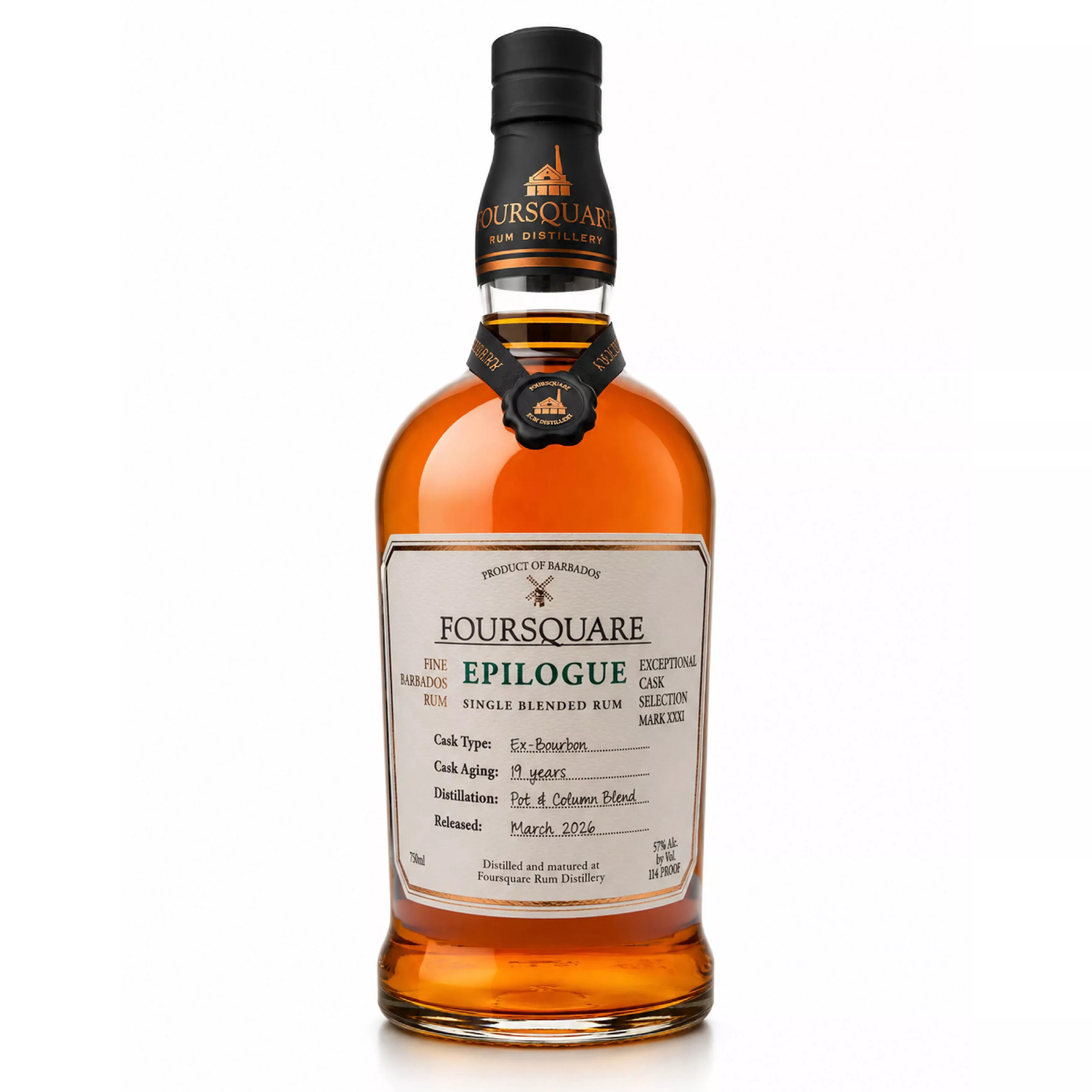 foursquare-exceptional-cask-mark-xxxi-epilogue-19-year-rum Foursquare Exceptional Cask Mark XXXI "Epilogue" 19 Year Rum