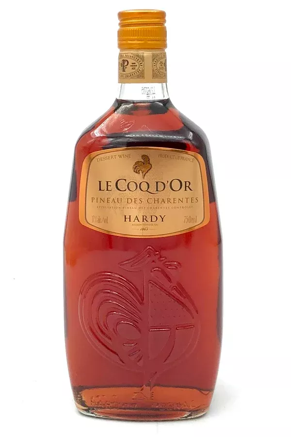 hardy-ros-pineau-des-charentes-le-coq-d-or A. Hardy Rosé Pineau Des Charentes "Le Coq d'Or"