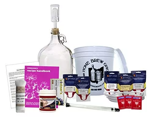 home-brew-ohio-upgraded-1-gallon-wine-from-fruit-kit-includes-mini-auto-siphon Home Brew Ohio Upgraded 1 Gallon Wine From Fruit Kit - Includes Mini Auto-Siphon