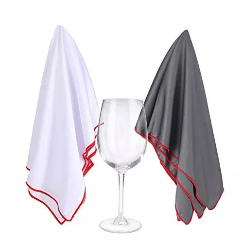 hqmaster-large-microfiber-polishing-cloths-polished-cleaning-towel-streak-free-l HQMaster Large Microfiber Polishing Cloths Polished Cleaning Towel, Streak Free Lint Free Shine for Wine Glasses Stemware Kitchenware