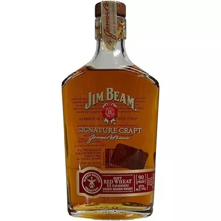 Jim Beam Signature Craft Red Wheat 11 Year Old Kentucky Straight Bourbon Whiskey 375 ml