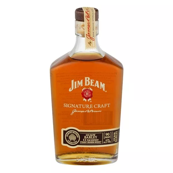 Jim Beam Signature Craft Six Row Barley 11 Year Old Kentucky Straight Bourbon Whiskey 375ml