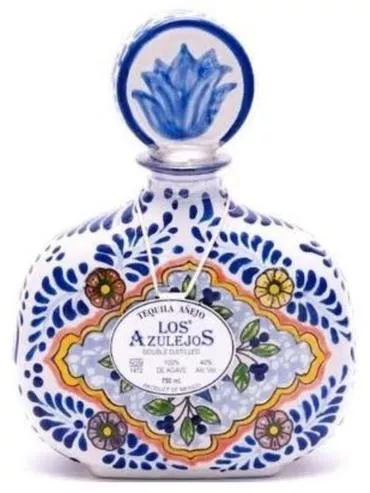 los-azulejos-talavera-anejo-tequila Los Azulejos Talavera Anejo Tequila